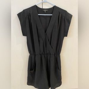 BABATON SILK ROMPER | BLACK M